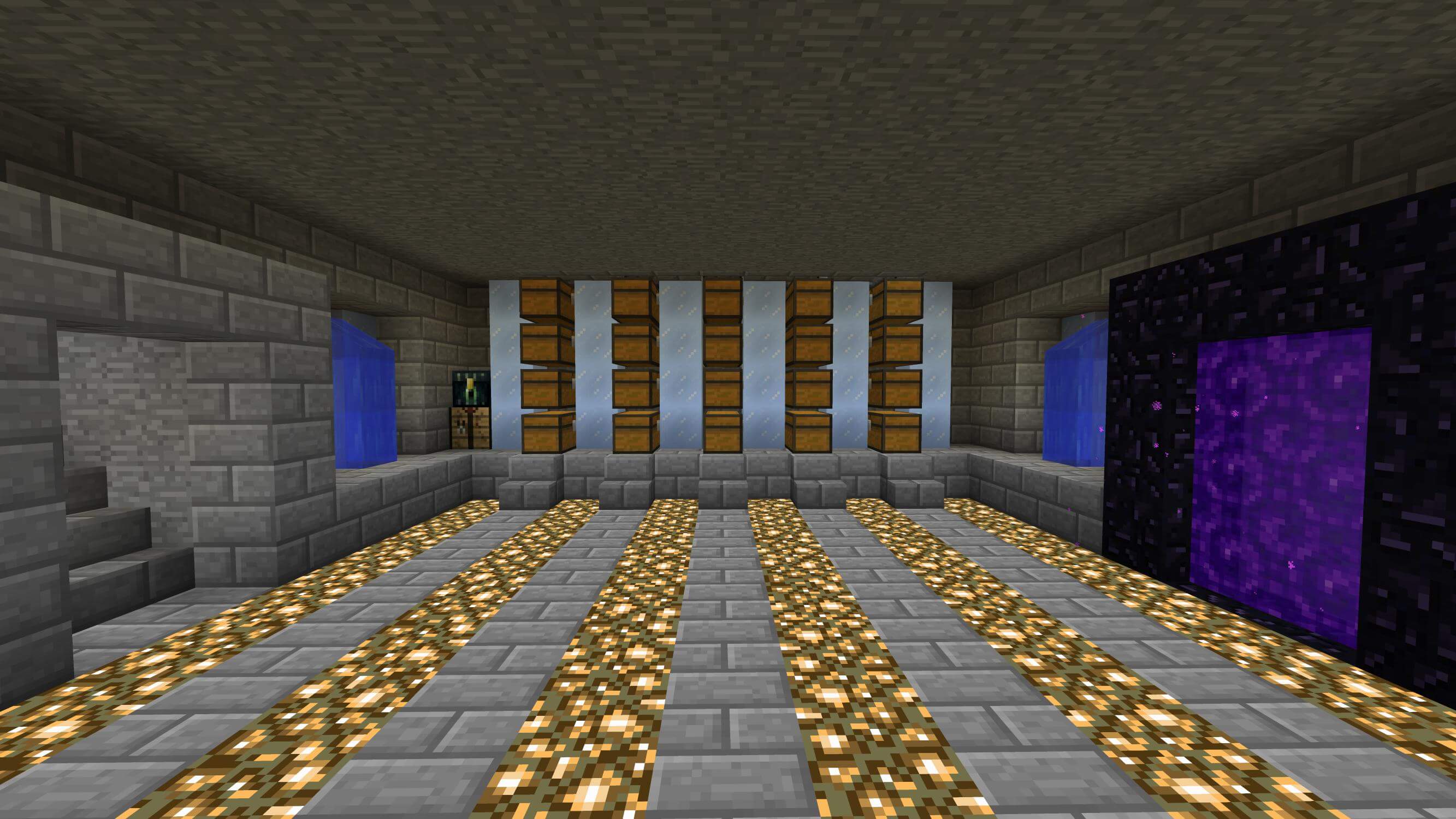 The storage for the mob farm